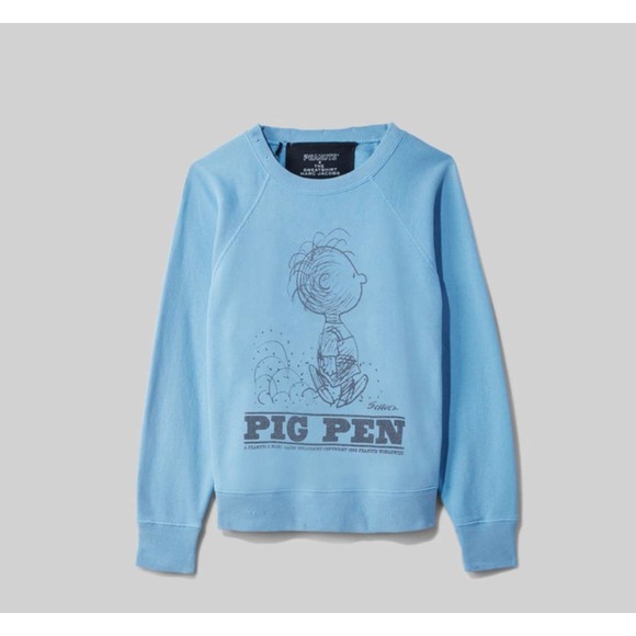 MARC JACOBS × PEANUTS THE SWEATSHIRT MARC JACOBS The Peanuts Linus Sweatshirt | Bloomingdale's